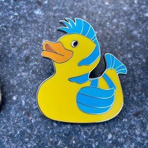 Disney Flounder duck pin